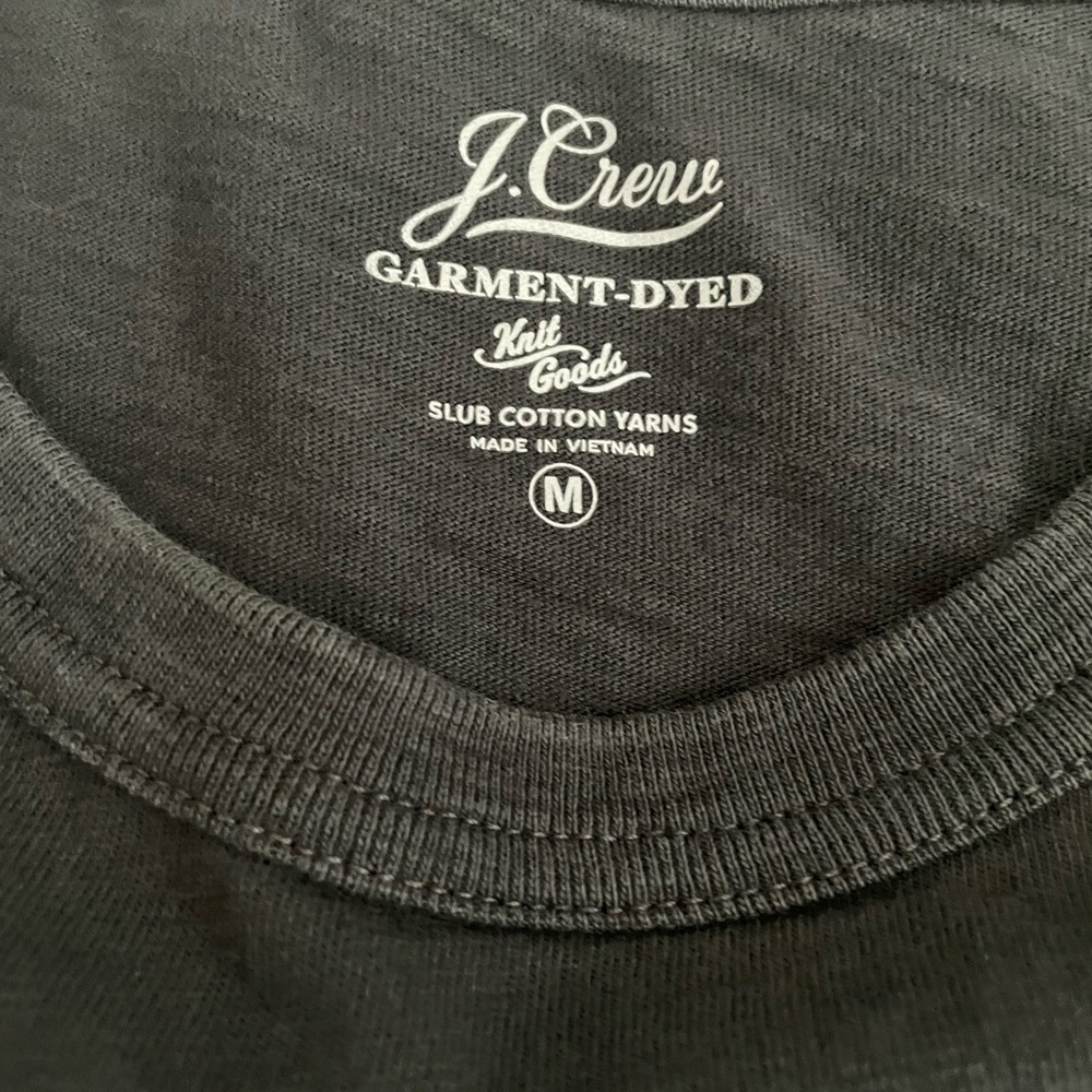 💙JCREW long sleeve pocket tshirt